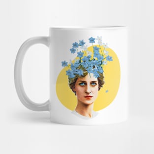 Forget Me Nots - Princess Diana Mug